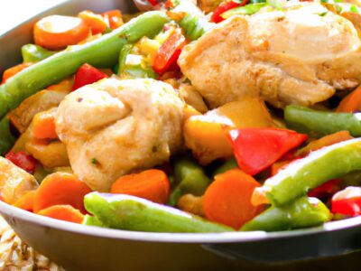 Quick and Easy One-Pan Chicken and Veggie Dinner