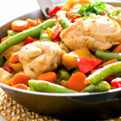 Quick and Easy One-Pan Chicken and Veggie Dinner