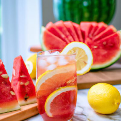 Cool Off this Summer with a Refreshing Watermelon Lemonade Recipe