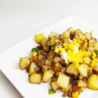 Quick and easy breakfast hash