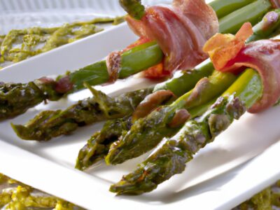 Easy and Delicious Bacon-Wrapped Asparagus Appetizer Recipe