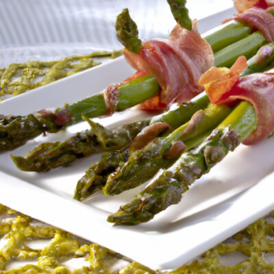 Easy and Delicious Bacon-Wrapped Asparagus Appetizer Recipe