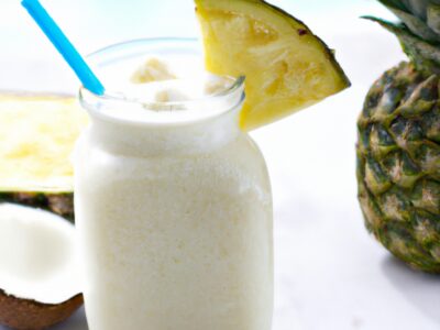 Refreshing Pineapple and Coconut Smoothie Recipe for a Tropical Escape