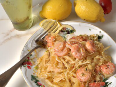 Delicious and Easy Lemon Garlic Shrimp Pasta