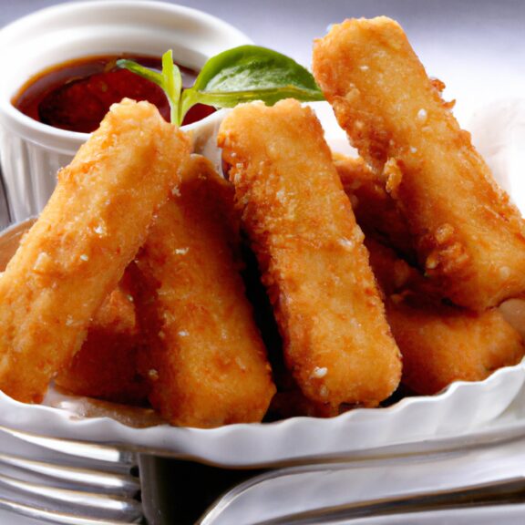 Crispy Fried Mozzarella Sticks: The Perfect Party Starter!