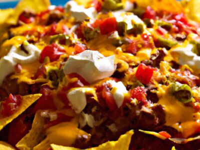 Whip Up a Batch of Delicious Loaded Nachos with This Easy Snack Recipe