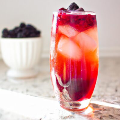 Fizzy Berry Bliss: A Refreshing Beverage Recipe for Summer