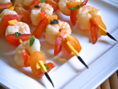 Quick and Easy Shrimp Skewers: The Perfect Appetizer for Any Occasion