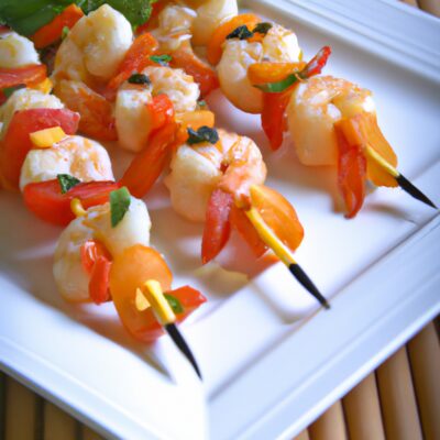 Quick and Easy Shrimp Skewers: The Perfect Appetizer for Any Occasion