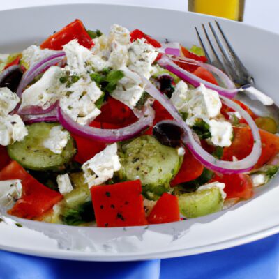 Fresh and Flavorful: Try this Healthy Greek Salad Recipe