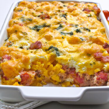 Rise and Shine with this Easy and Delicious Breakfast Casserole Recipe