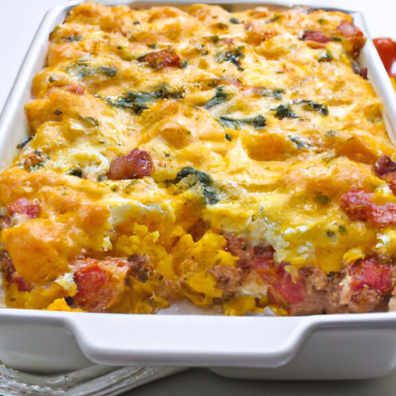 Rise and Shine with this Easy and Delicious Breakfast Casserole Recipe