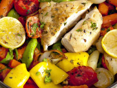 Easy One-Pan Lemon Herb Chicken and Vegetables Recipe