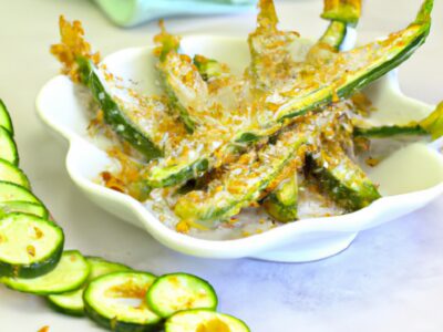 Crispy Garlic Parmesan Zucchini Fries – A Delicious and Easy Appetizer!