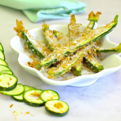 Crispy Garlic Parmesan Zucchini Fries – A Delicious and Easy Appetizer!