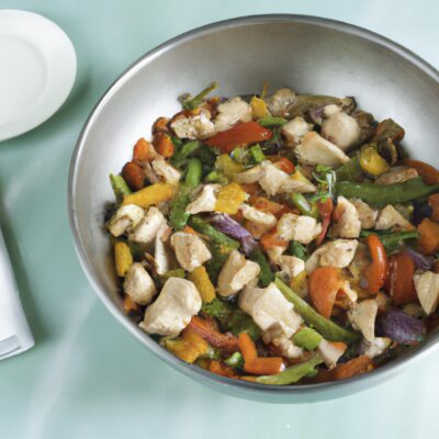 Easy One-Pot Chicken and Vegetable Stir Fry for a Quick and Healthy Dinner