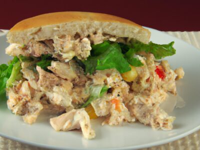 Quick and Easy Chicken Salad Sandwich for an Energizing Lunch!