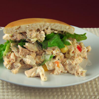 Quick and Easy Chicken Salad Sandwich for an Energizing Lunch!