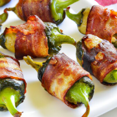 Easy and Delicious Bacon-Wrapped Jalapeno Poppers