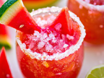 Spice Up Your Summer with a Refreshing Watermelon Margarita Recipe!