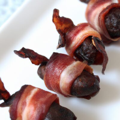 Easy and Delicious Bacon-wrapped Dates Appetizer Recipe