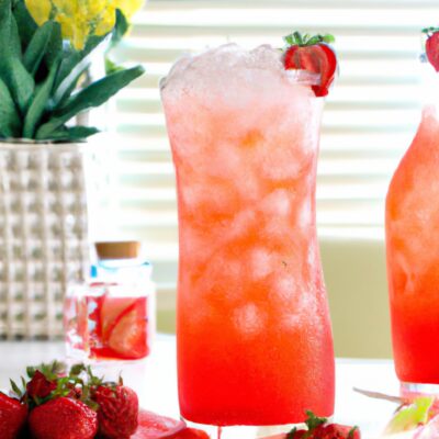 Satisfy Your Sweet Tooth with this Strawberry Lemonade Recipe