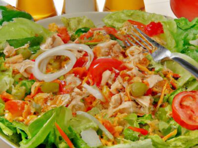 Fiesta Chicken Salad – A Fresh and Flavorful Meal in Minutes!