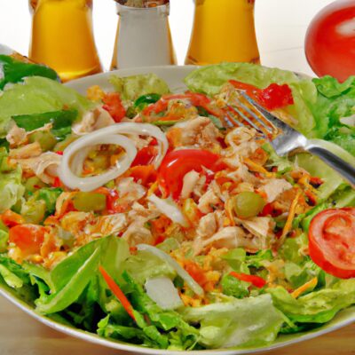 Fiesta Chicken Salad – A Fresh and Flavorful Meal in Minutes!