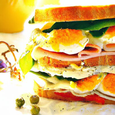 Rise and Shine with this Delicious Sunrise Sandwich Recipe