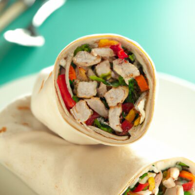 Healthy and Delicious: Mediterranean Chicken Salad Wrap Recipe for a Perfect Lunch