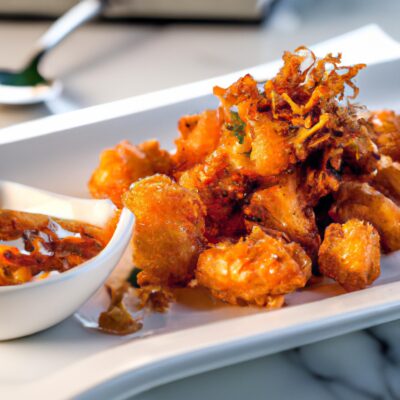 Crispy Fried Shrimp with Spicy Garlic Sauce – The Perfect Party Appetizer