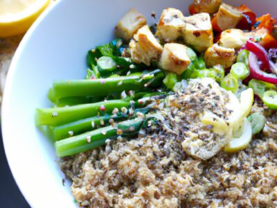 Wholesome and Delicious: Try This Easy Asian-inspired Quinoa Bowl for Lunch!