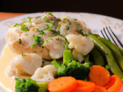 Creamy Garlic Chicken with Veggies: A Delicious Dinner Recipe