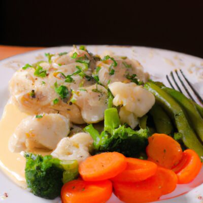 Creamy Garlic Chicken with Veggies: A Delicious Dinner Recipe