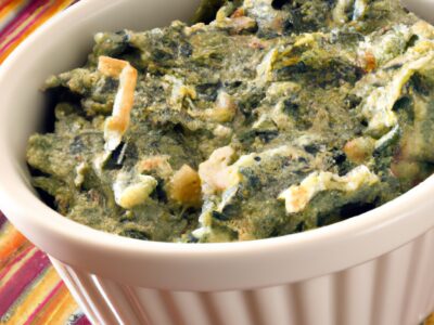 Easy and Savory Spinach and Artichoke Dip