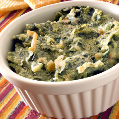 Easy and Savory Spinach and Artichoke Dip