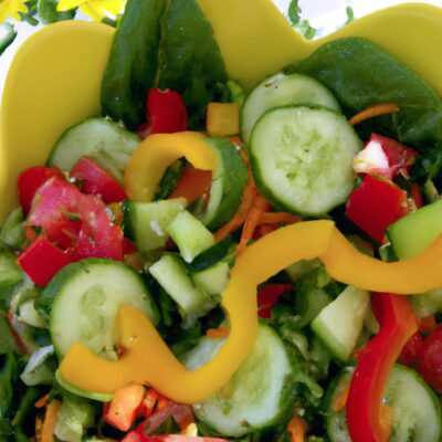 The Ultimate Summer Salad: Bursting with Color, Flavor, and Nutrients!