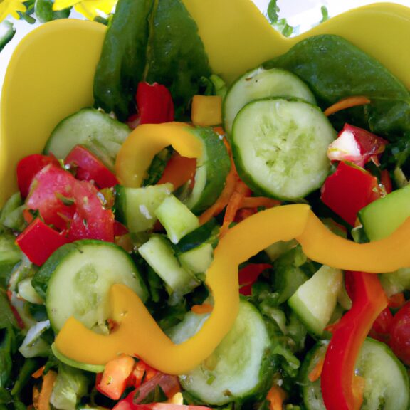 The Ultimate Summer Salad: Bursting with Color, Flavor, and Nutrients!
