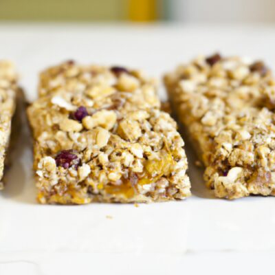 Easy and Delicious Homemade Granola Bars Recipe