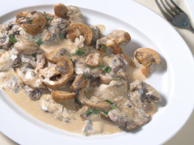 Easy and Delicious Creamy Mushroom Chicken Recipe for Dinner