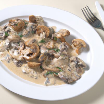 Easy and Delicious Creamy Mushroom Chicken Recipe for Dinner