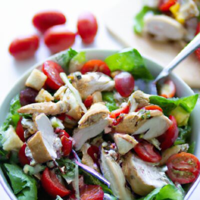 Get Your Lunch Fix with This Delicious and Healthy Chicken Salad Recipe