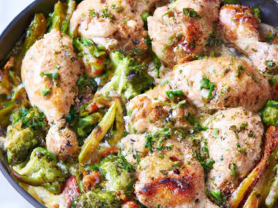 Enjoy the Perfect Dinner with this Easy and Delicious One-Pan Chicken Recipe