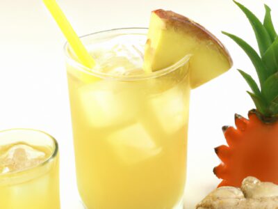 Spice Up Your Summer Drinks with this Refreshing Pineapple Ginger Cocktail Recipe