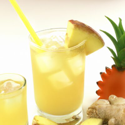 Spice Up Your Summer Drinks with this Refreshing Pineapple Ginger Cocktail Recipe