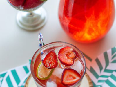 Refreshing Summer Sipper: Homemade Strawberry Lemonade Recipe
