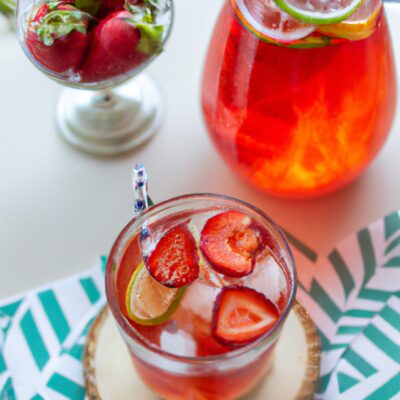 Refreshing Summer Sipper: Homemade Strawberry Lemonade Recipe