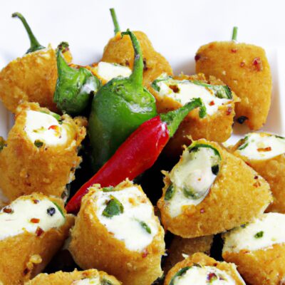 Deliciously Spicy Jalapeño Poppers: The Perfect Appetizer for Any Occasion!