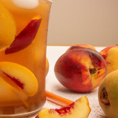 Get Your Summer Sippin’ on with this Refreshing Peach Tea Recipe