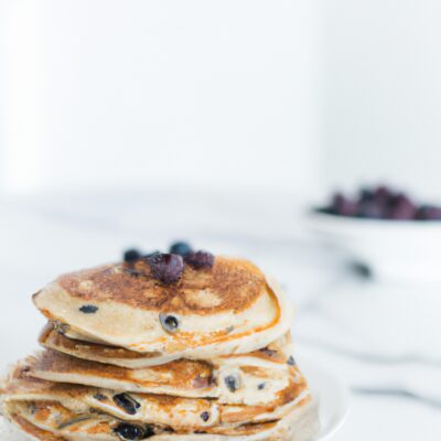 Start Your Day Right with Delicious Blueberry Pancakes!